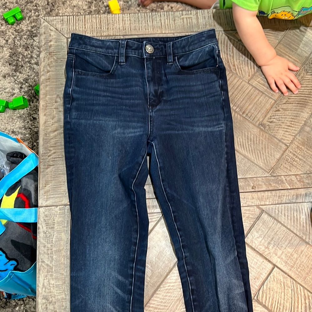Indigo blue American Eagle jeans like new